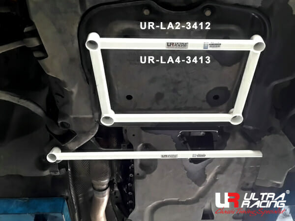 Ultra Racing 2-Point Front Lower Tiebar for BMW X1 E84