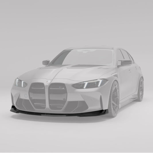 Revozport Carbon Fibre Front Lip for BMW M3 G80 | Aero Splitter