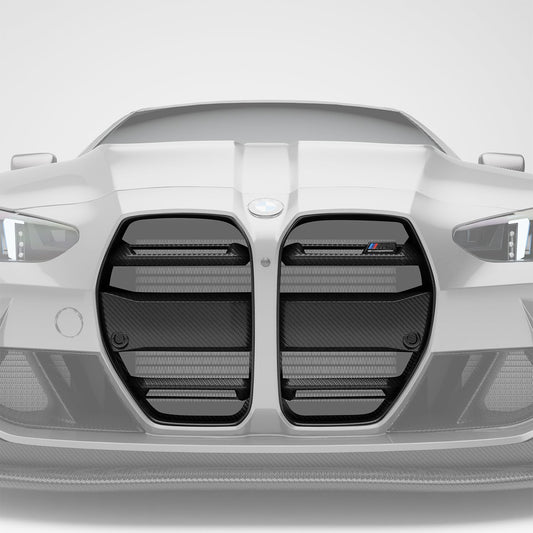 Revozport BMW M4 G82 Carbon Fibre Aero Front Grille (without ACC)