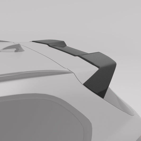 Revozport BMW X5M F95 LCI Carbon Fiber Roof Spoiler