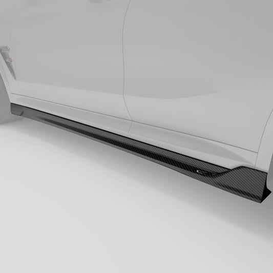 Revozport BMW X3M F97 LCI Carbon Fiber Side Skirts