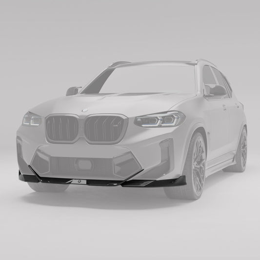 Revozport Carbon Fibre Front Lip for BMW X3M F97 LCI / X4M F98 LCI