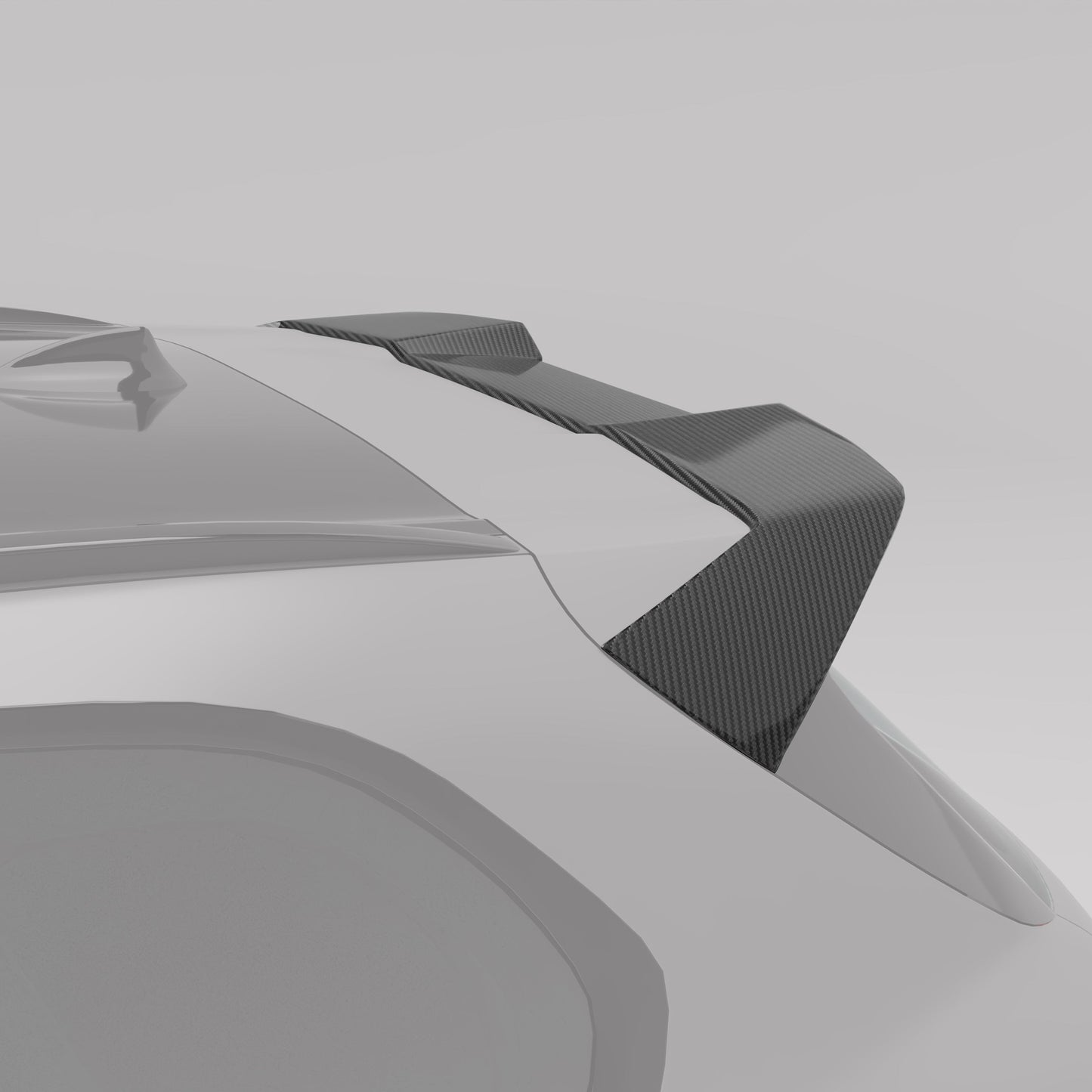 Revozport Carbon Fiber Roof Spoiler for BMW X5M F95 PRE LCI