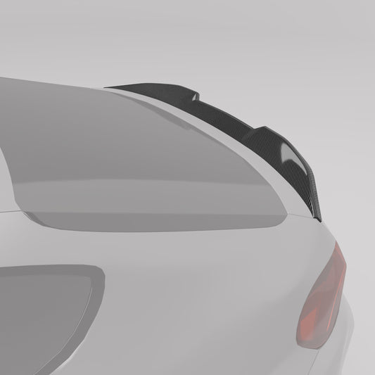 Revozport BMW X6M F96 LCI Carbon Fiber Rear Spoiler