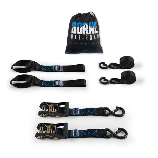 Mishimoto Heavy-Duty Ratchet Tie-Down Kit 2-Pack