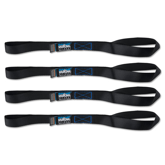 Mishimoto Medium-Duty Ratchet Tie-Down Kit 4-Pack