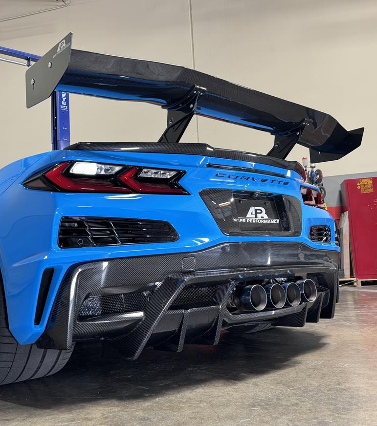APR GTC-500 Adjustable Carbon Fibre Wing for Chevrolet Corvette C8 Z06 2023+ - image 7