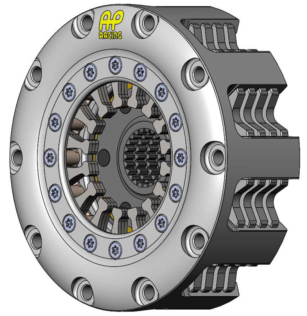 AP Racing CP6074 Ø115mm Four Plate Sintered Race Clutch (Push Type)