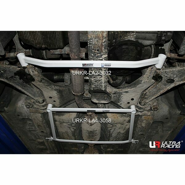 Ultra Racing 4-Point Front Lower Brace for Daewoo Magnus V200
