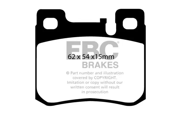 EBC | Brake Kit DP1026+D433 | Mercedes E-300 4-Matic 1983-95 - FD Racing