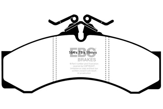 EBC | Brake Kit DP1054/2+D856+DP1054/2+D1159 | Mercedes Sprinter 2000 - FD Racing