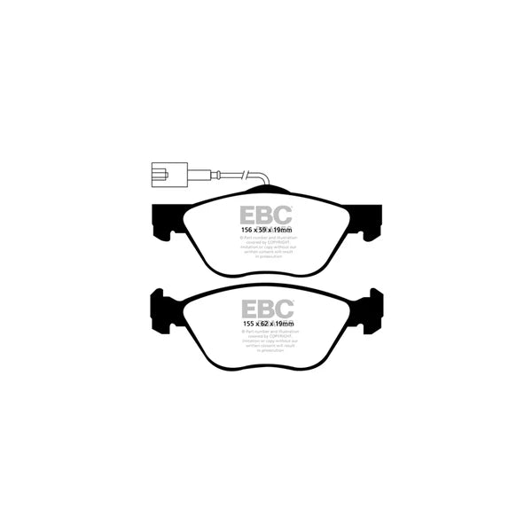 EBC Brake Kit | DP21571+D363 | Alfa Romeo GT 2004-2010 - FD Racing