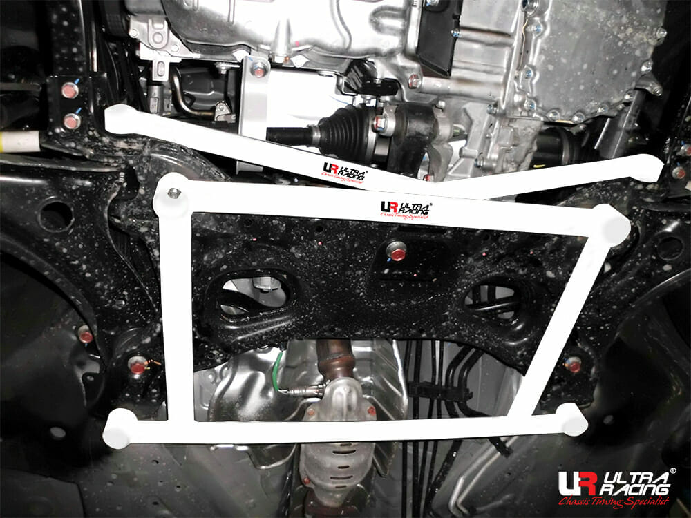 Ultra Racing 2-Point Front Lower Tiebar for Honda BR-V DG1 16-21