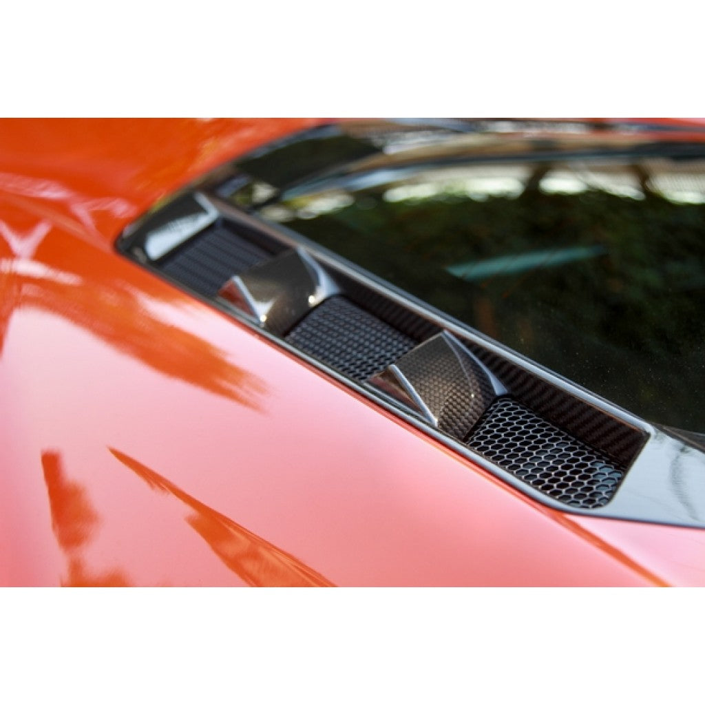 APR Carbon Fibre Rear Hatch Vents for Chevrolet Corvette C8 & C8 Z06 2020+ - image 4