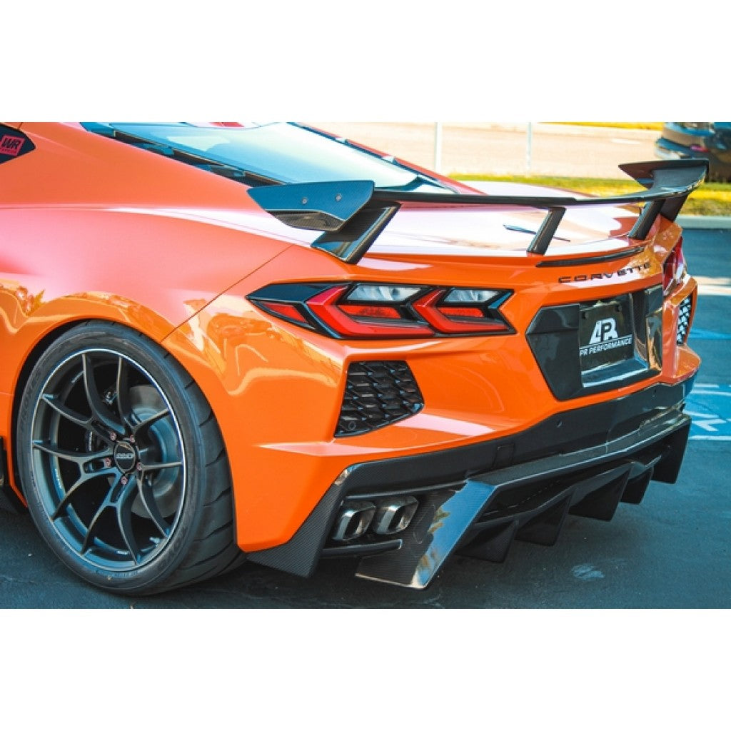 APR Carbon Fibre High Wing for Chevrolet Corvette C8 2020+ - image 7