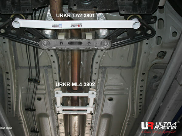 Ultra Racing 4-Point Mid Lower Brace for Malibu 1.5T/2.0T Hybrid 16+