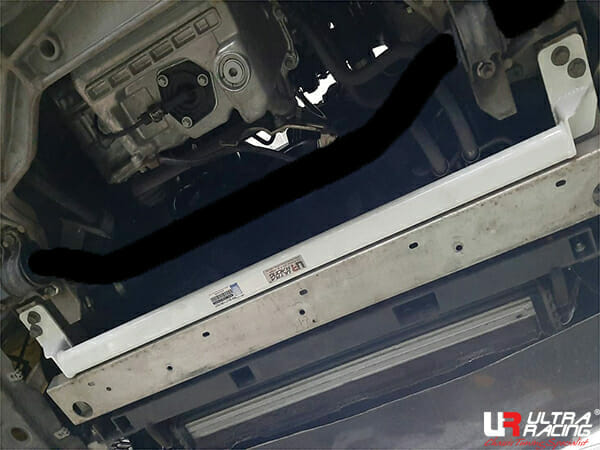 Ultra Racing 2-Point Front Lower Tiebar for Infiniti Q50 S V37