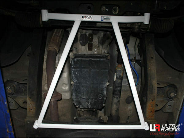 Ultra Racing 4-Point Front Lower Brace for Ssangyong Kyron 4WD
