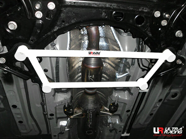 Ultra Racing 4-Point Front Lower Brace for Scion TC 2.5 & XB 1.5