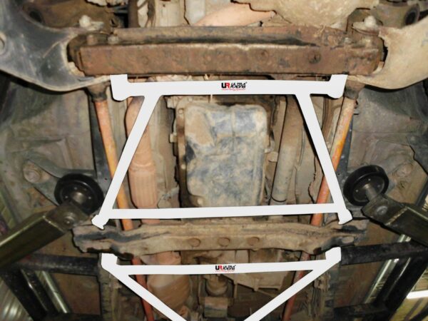 Ultra Racing 4-Point Front Lower Brace for Mitsubishi Storm L200 3.0