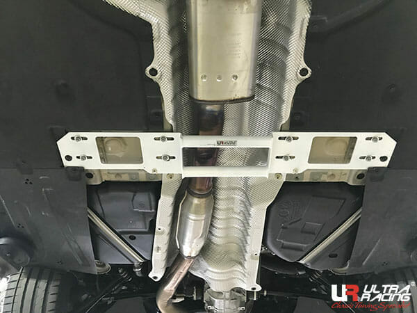 Ultra Racing 4-Point Mid Lower Brace for BMW 3-Series G20 2.0T/3.0T