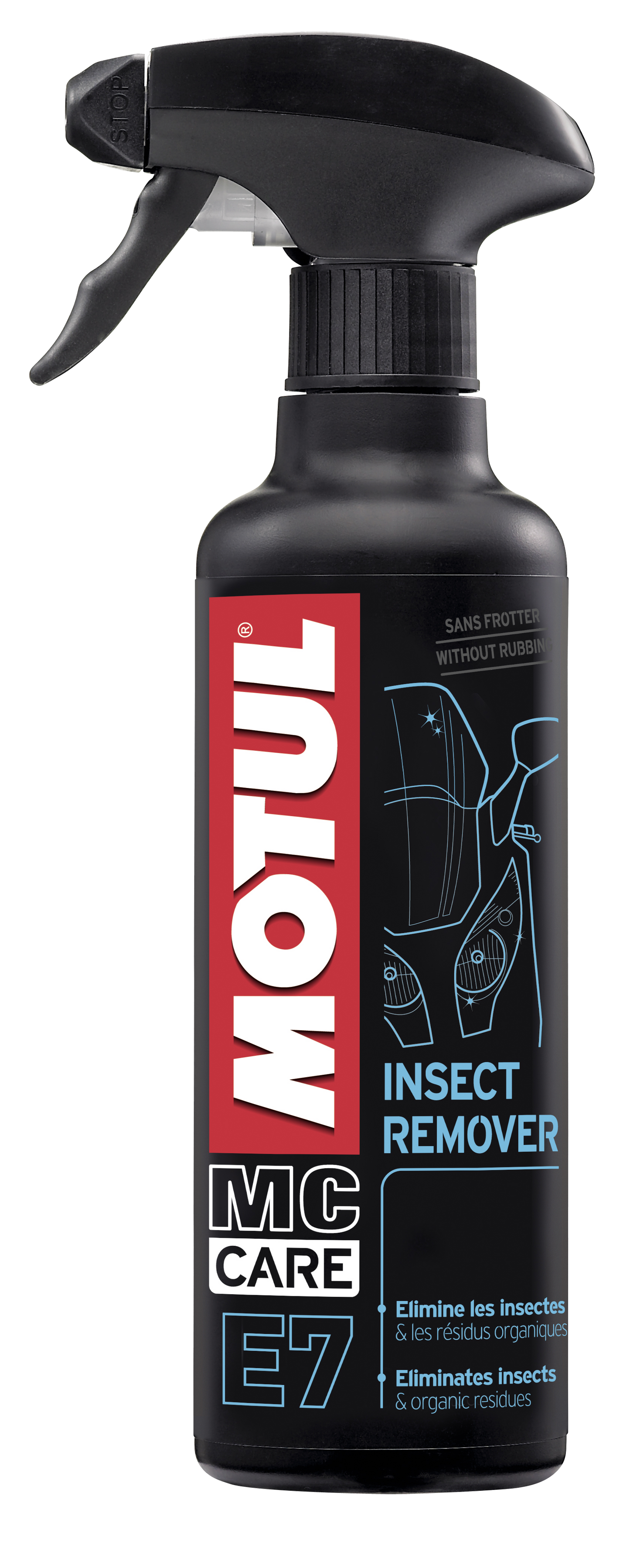 Motul E7 Insect Remover 400ml – Bodywork Cleaner