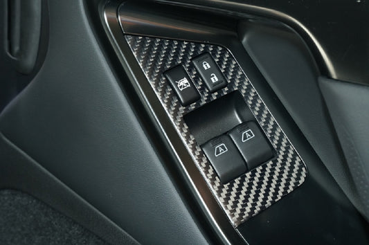 RSW Carbon Fibre Window Switch Panels for GT-R MY2017 - FD Racing