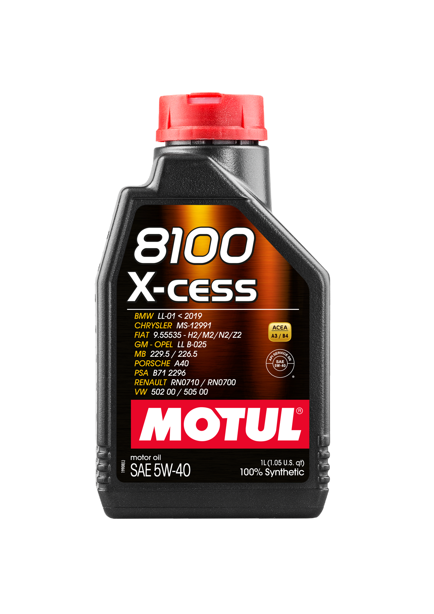 Motul 8100 X-CESS 5W40 Engine Oil – 1 Litre