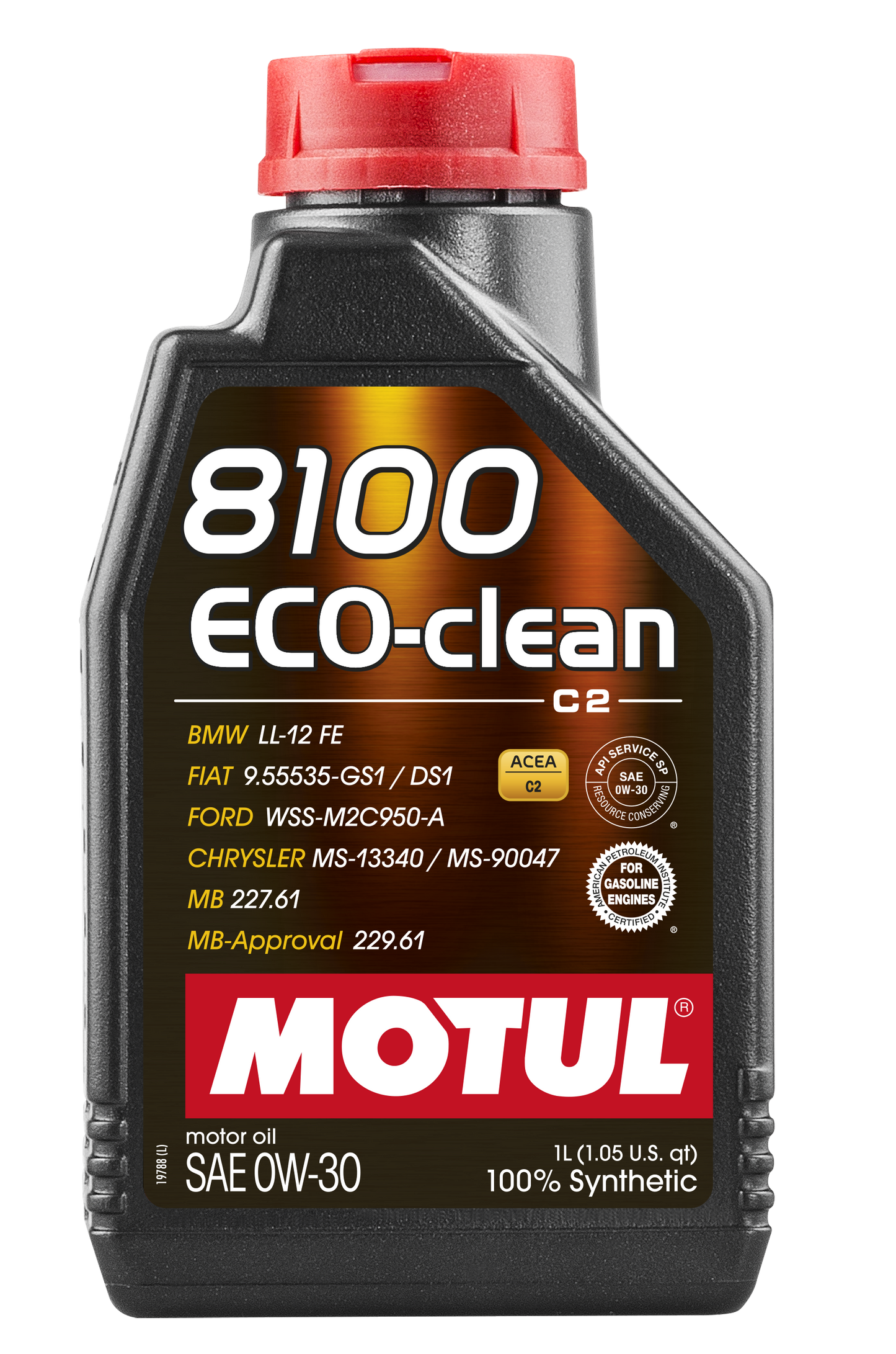 Motul 8100 ECO-CLEAN 0W30 Engine Oil – 1 Litre