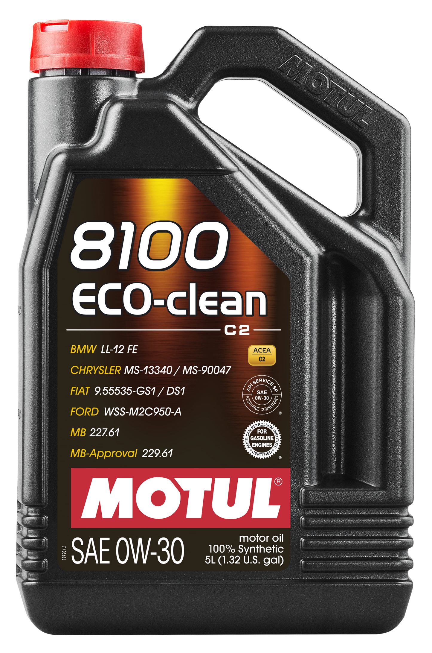 Motul 8100 ECO-CLEAN 0W30 Engine Oil – 5 Litre