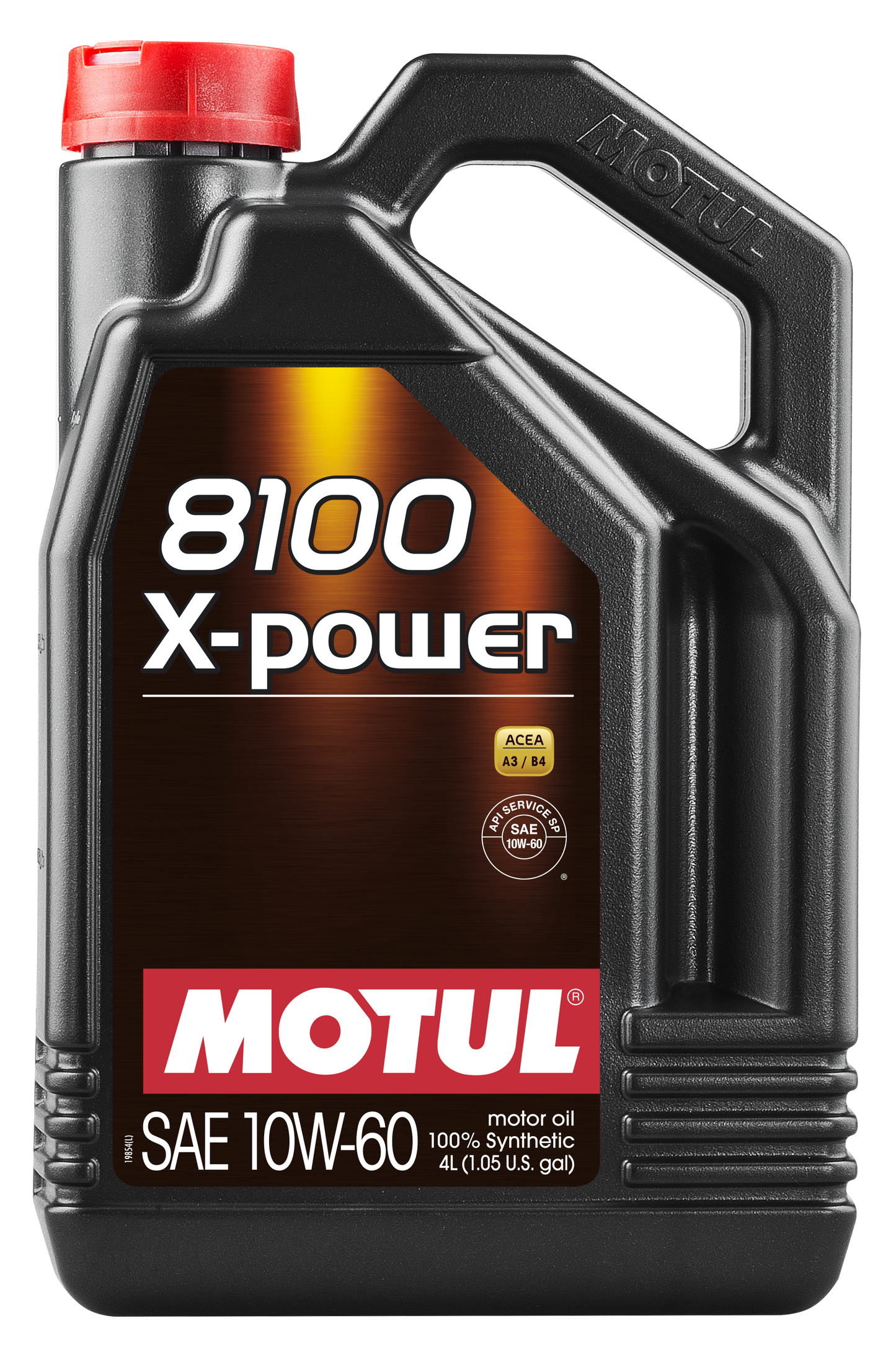 Motul 8100 X-POWER 10W60 Synthetic Engine Oil – 4 Litre