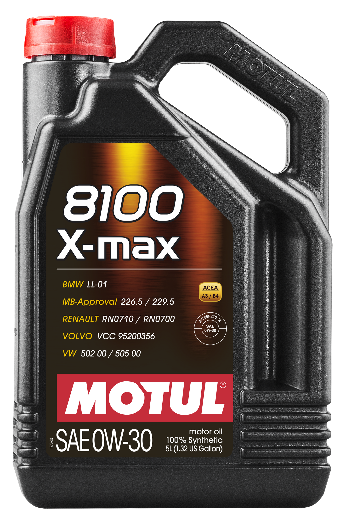 Motul 8100 X-MAX 0W30 Synthetic Engine Oil – 5 Litre