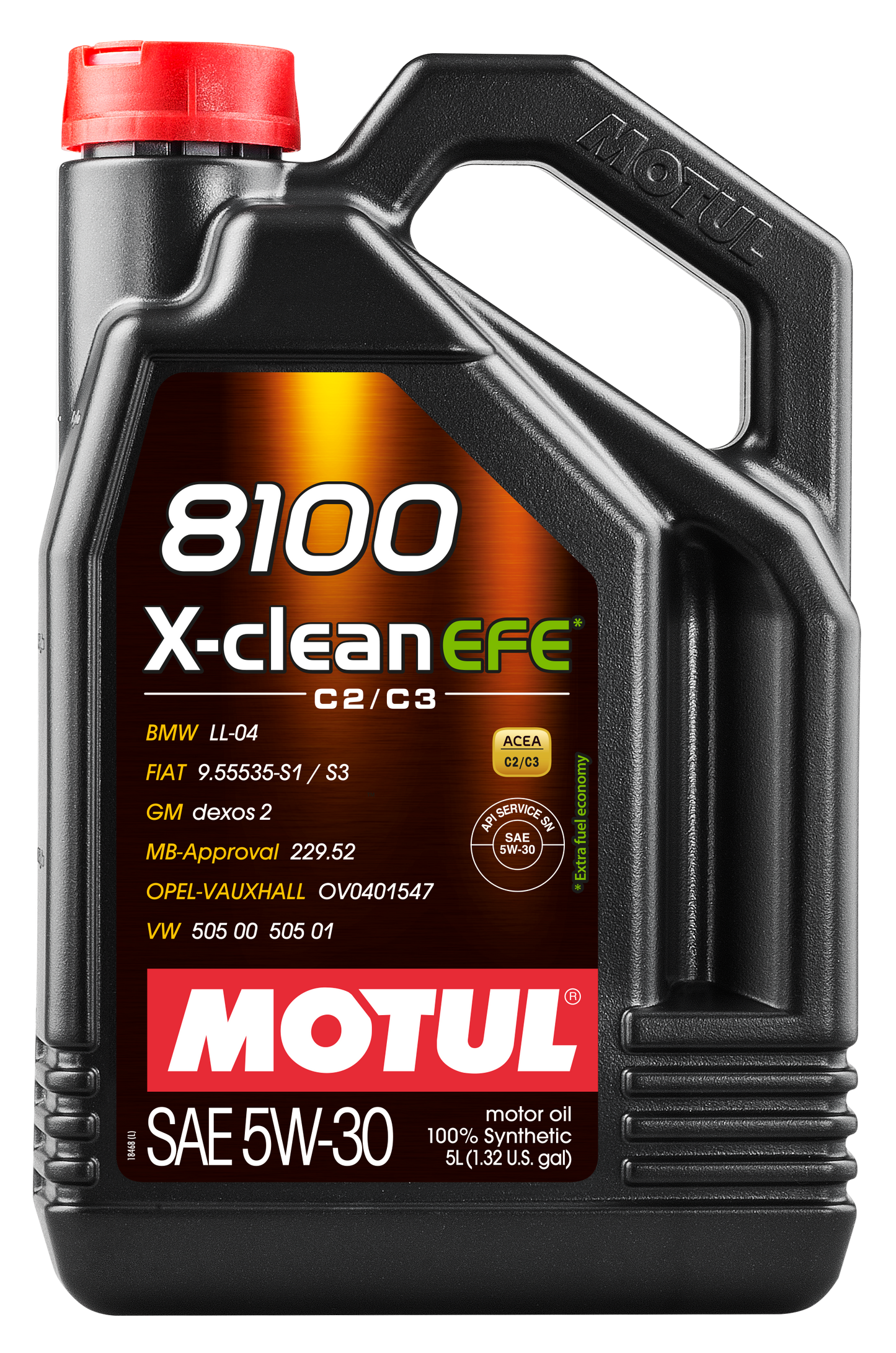 Motul 8100 X-Clean EFE 5W-30 Synthetic Engine Oil – 5L