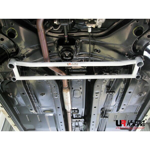 Ultra Racing 4-Point Front Lower Brace for Perodua Alza M500