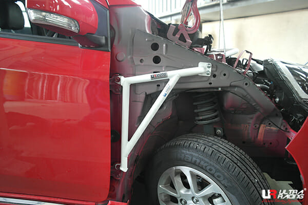 Ultra Racing 3-Point Fender Brackets for Perodua Axia B200 1.0 2WD