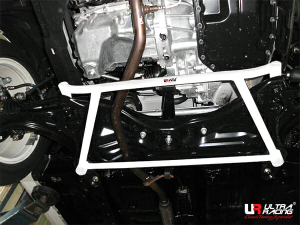Ultra Racing 4-Point Front Lower Brace for Perodua Axia FL 1.0 VVTI