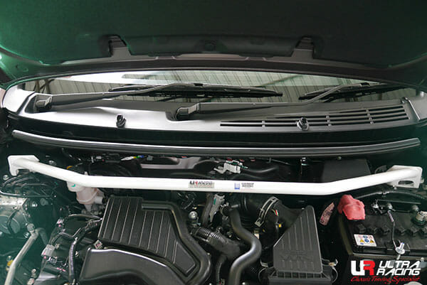 Ultra Racing 2-Point Front Upper Strut Bar for Perodua Bezza B300