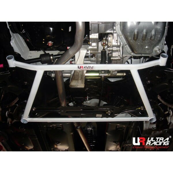 Ultra Racing 4-Point Front Lower Brace for Perodua Viva L251