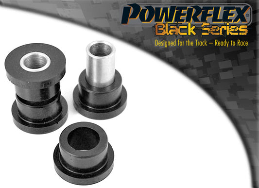 Powerflex Front Tie Bar to Chassis Bushes (to August 1983) for Ford Fiesta Mk1 - Black Series