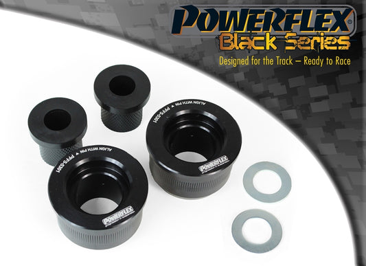 Powerflex Front Wishbone Rear Bushes, Aluminium Outer (Concentric) for BMW 3 Series E30 / E36, Z1 & Z3 - Black Series