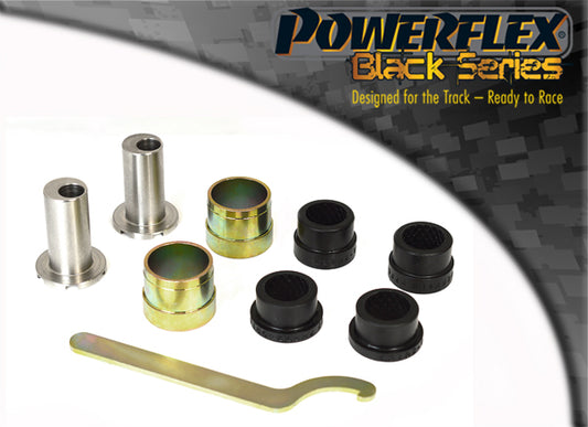 Powerflex Front Arm Front Bushes, Camber Adjustable for Renault Clio IV, Megane II RS, Captur, Zoe, Scenic II, Kangoo II, Citan & NV250 - Black Series
