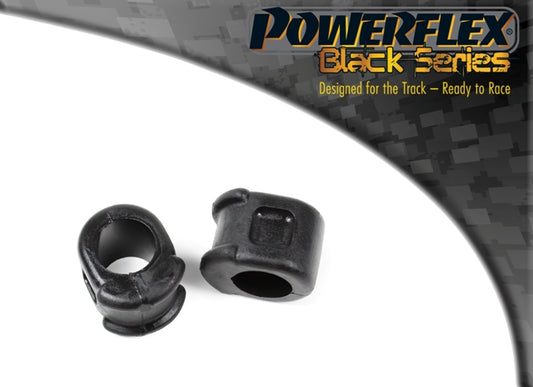 Powerflex Front Anti Roll Bar Inner Bushes 22mm for VW Golf Mk1, Jetta Mk1, Scirocco Mk1 / Mk2, Caddy Mk1 - Black Series