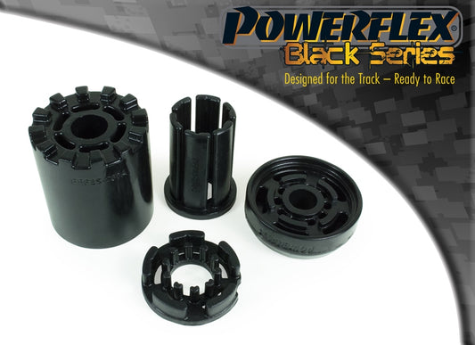 Powerflex Front Lower Engine Mount Bush with Inserts for VW Golf Mk3, Caddy Mk2, Corrado VR6, Passat B3 / B4, Vento, Seat Cordoba / Ibiza Mk2 / Inca - Black Series
