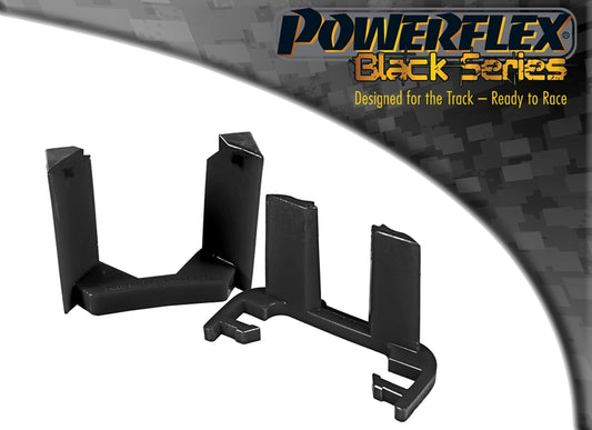 Powerflex Upper Engine Mount Insert (2-Piece) for VW Golf Mk5 / Mk6, Audi A3 8P & Seat Leon Mk2 - Black Series