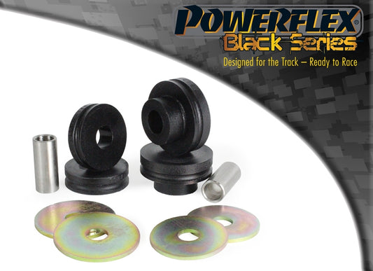 Powerflex Rear Upper Shock Mounting Bushes (12mm Thread) for BMW 3 Series E90 / E92, M3, 1 Series E8x, 1M & X1 E84 - Black Series