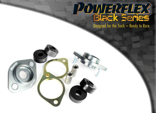 Powerflex Rear Shock Top Mounts (12mm Pin) for BMW 3 Series E30 / E36 / E46, M3, Z3 & Z4 - Black Series