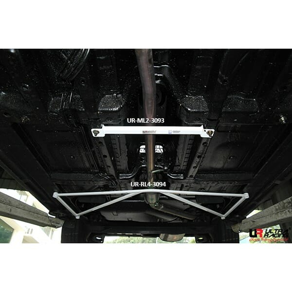Ultra Racing Proton Iriz 1.6 2WD 14+ UltraRacing 2-Point Mid Lower Brace (3093) UR-ML2-3093