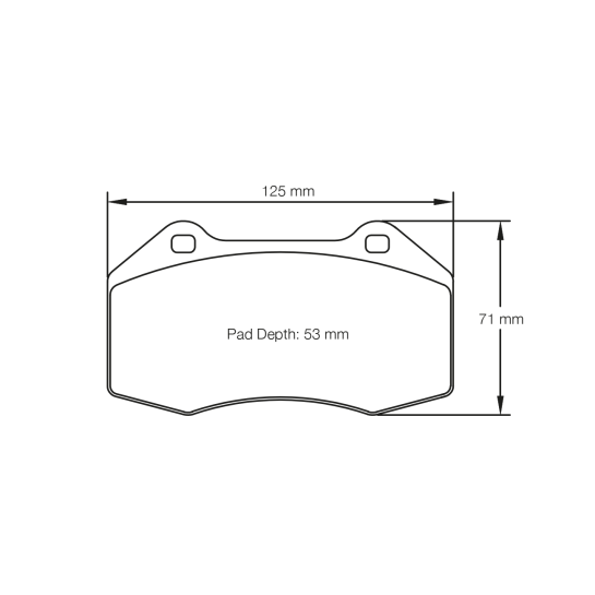 Pagid | RST3 Front Brake Pads | Alfa Romeo 4C 2013-2020 - FD Racing