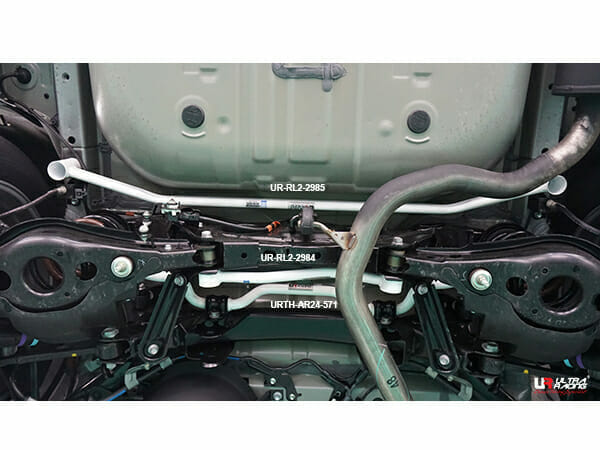 Ultra Racing Toyota Harrier (XU60) 2.0T/2.5 4WD 13-20 UltraRacing 2-Point Rear Lower Bar (3348) URTH-RL2-3348