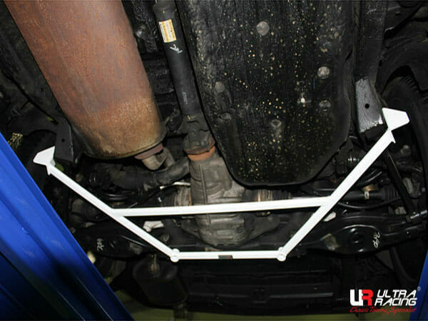 Ultra Racing Ssangyong Kyron 2.7D 4WD Multilink 05-14 UltraRacing 4-Point Rear Lower Bar (2559) URKR-RL4-2559